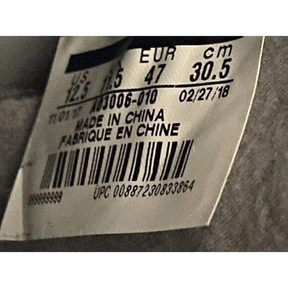 Nike Vapor Untouchable 3 Elite Black Promo Cleats AO3006-010 Men's Size 12.5 - Picture 6 of 14